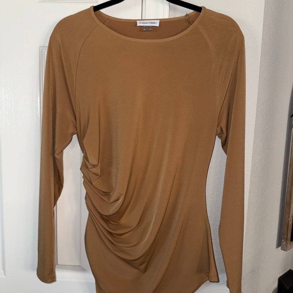 Calvin Klein Women's Long Sleeve Blouse Size M